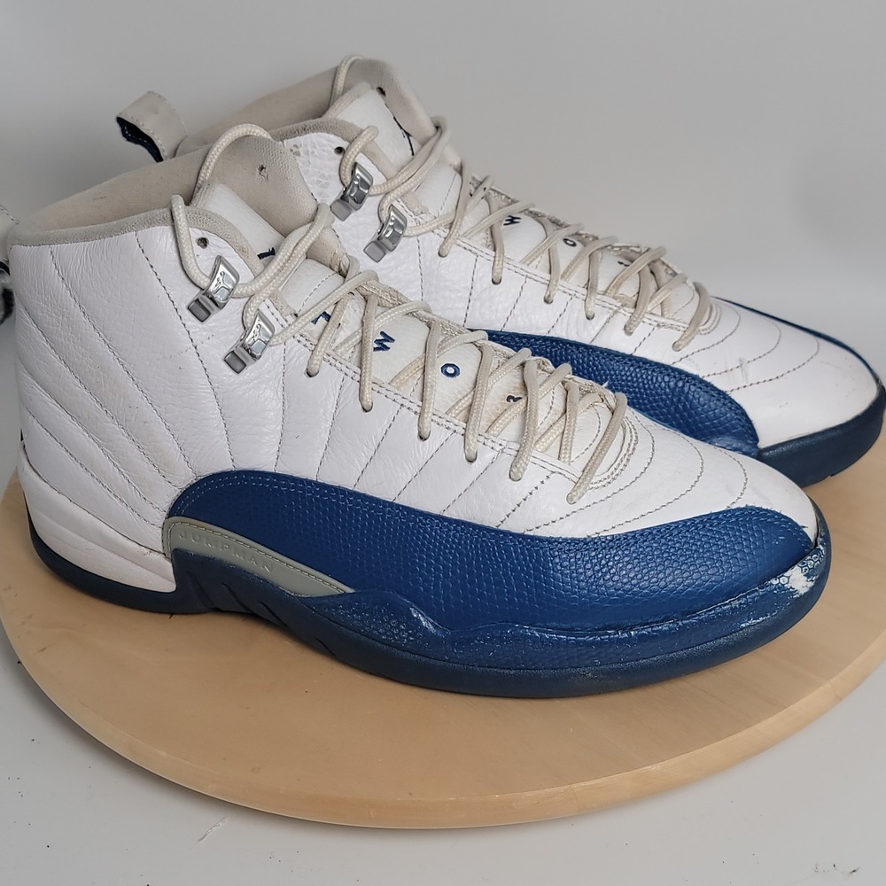 Jordan Air Jordan 12 Retro French Blue 2016 Style 130690-113 Men Size 9.5